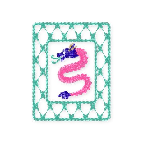Chic Mahjong Dragon