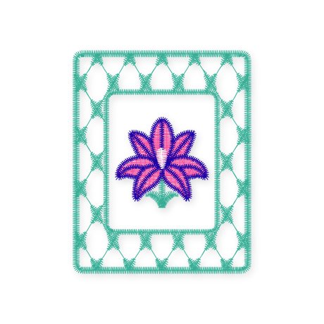 Chic Mahjong Flower