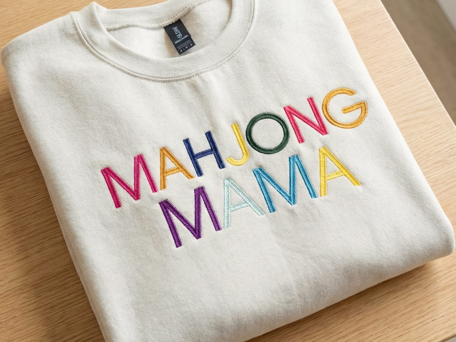 "Mahjong Mama" crewneck